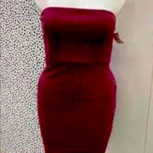 Windsor faux suede mini dress. Size small. Worn once.